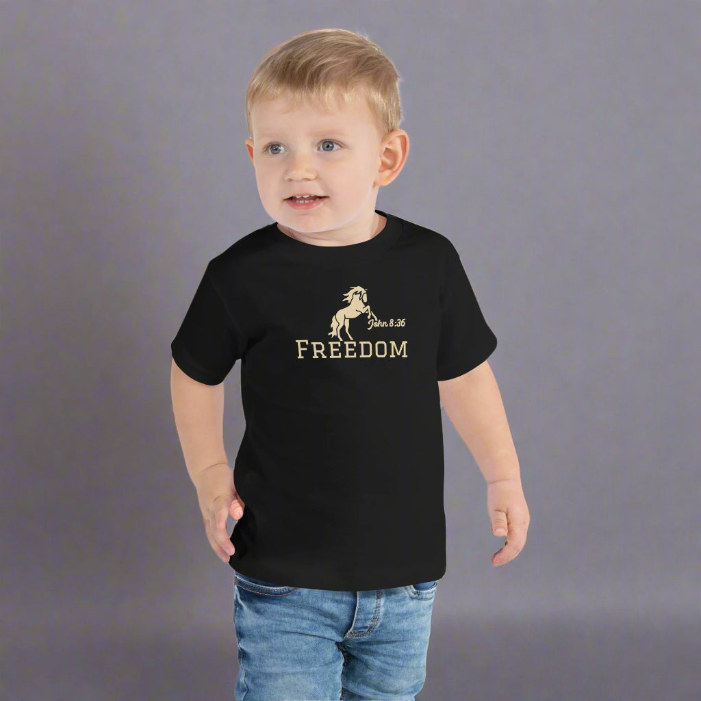 Freedom toodler t-shirt